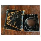 Vintage selsi Folding Black Metal Magnifying