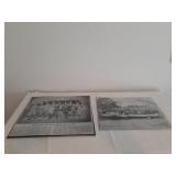 Vintage photos 16 x 14.5 and 15 x 12