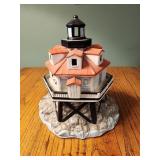 Thomas point light house ceramic 8"