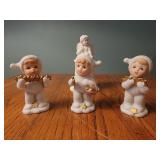 Homeco babies figurines, angel bell