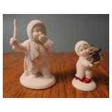 Sleepy snowbabies,  wizard of oz snowbabies