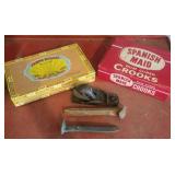 Small Planer, Railroad ties and cigar boxes