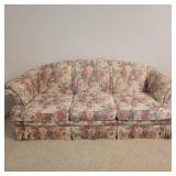 Pinnacle Furniture Co Floral Sofa 83"Wx33"Tx35"D