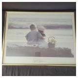 By the Seashore print by Gail Goodwin 18.5x24.5