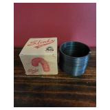 Vintage metal slinky