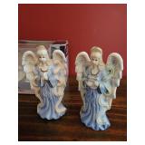 Snowed in tractor, angels