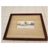 15x12 "Late Snow at Riverwood" Bob Timberlake