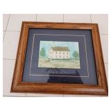 11x9.5 church wall art leola Barr