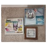 Retirement kit and small sign
