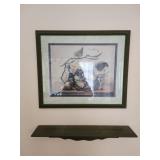 Lisa white artwork fruitbowl 26x22, and green