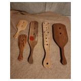 Wooden paddles