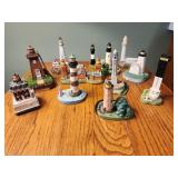 Various lighthouses collection, SC and NC and