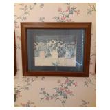 "Daisies" by Bob Timberlake framed art 19.5 x