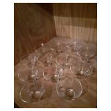 Set of 12 punch bowl glasses 4 x 2