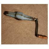 Vintage hand crank