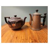 Hand Painted Moriage TEAPOT ~ Made In