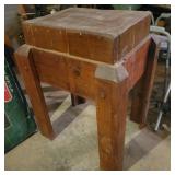 Butcher Block 27"Wx34"Tx22"D