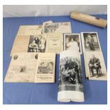 Vintage photographs and postal cards