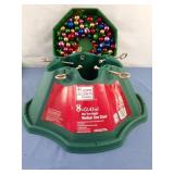 Christmas wreath 13" and a medium tree stand