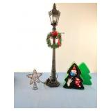 Christmas ornaments, Christmas light and a star