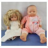 Small Gotz germany baby doll 15", berenguer toys