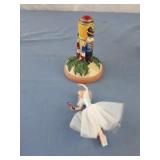 Barbie ornament with a toy soldier and soldier
