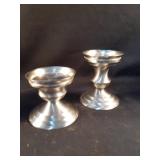 Vintage candle holder set
