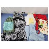 Aprons, black pier 1 toe around neck and waist,