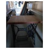Cast Iron Base From Antique Singer Sewing Table