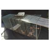Havahart animal live trap 31.5 x 12.5 x 10