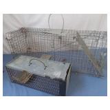 2 live Havahart animal live traps-1 is 31.5 x