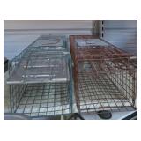 2 Havahart animal live traps 24 x 7.5 x 7