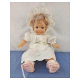 Baby doll 22" crochet shoes