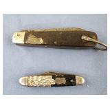 Vintage MKLEIN & SONS "k" 2 blade pocket knife