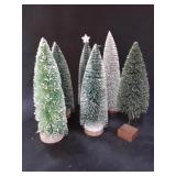 Misc table top Christmas trees