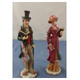 Christmas carolers 8" tall