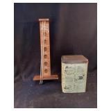 Vintage Cheinco Tin Food Storage Canisters Recipe