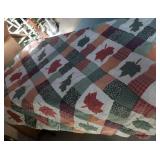 Handmade quilt 80 x 84