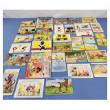 Postcards from the 1930s majority are unused,