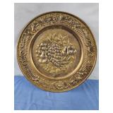 Copper colored WALL HANGING PLATE