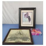 Vintage USS Chicago navy fleet picture, george