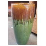 Tall Pottery Planter 10.5"Wx23.5"T