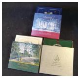 3 collectible Whitehouse Christmas ornaments