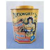 Vintage circa 1980 replica baking powder tin,
