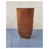 Copper vase 13" tall