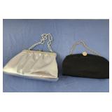 2 vintage small hand bags