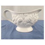 White Cooks Club Gravy Boat