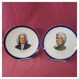 Bach and Mozart Collectors Plates