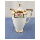 Vintage hand painted Nippon pitcher