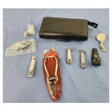 Nail clippers, badge holder, wallet organizer,